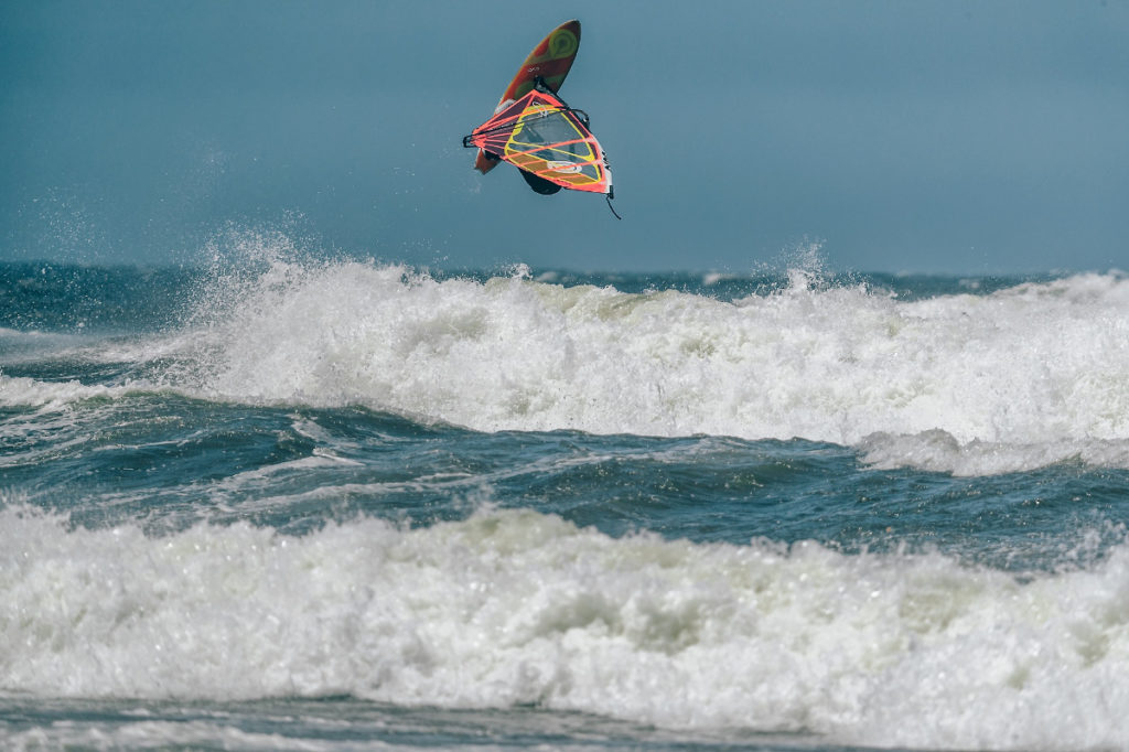 Day 2 at the Pistol River Wave Bash; Winds Come to the Party